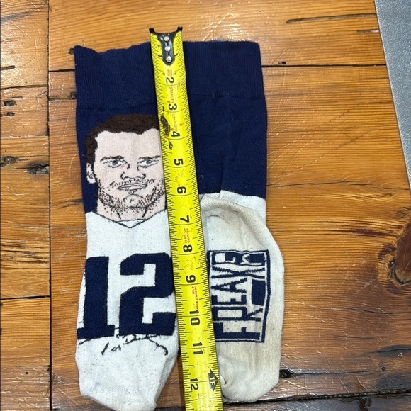 Tom Brady Patriots Socks number 12 - Picture 3 of 3